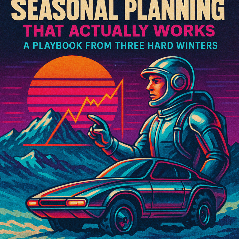 Seasonal planning that actually works: a playbook from three hard winters