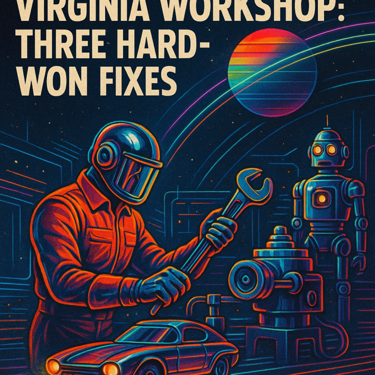 Operational lessons that saved a Virginia workshop: three hard-won fixes