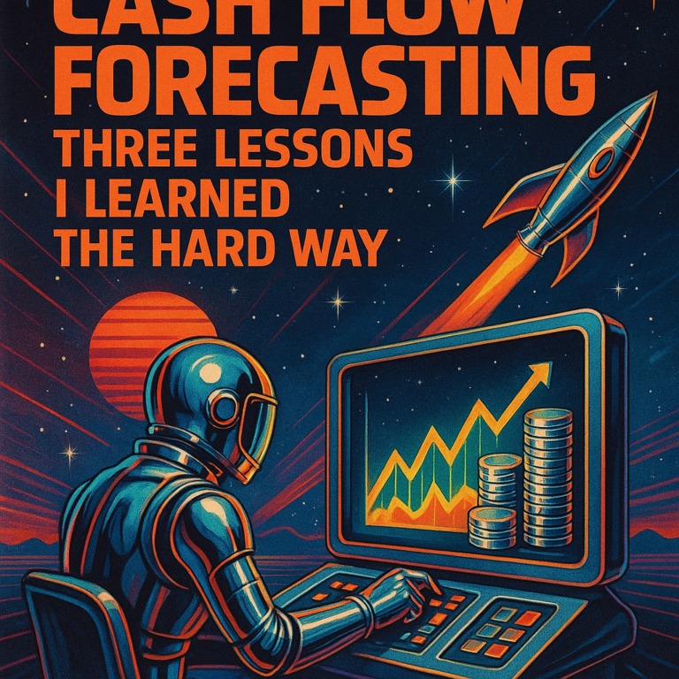 Cash flow forecasting: three lessons I learned the hard way