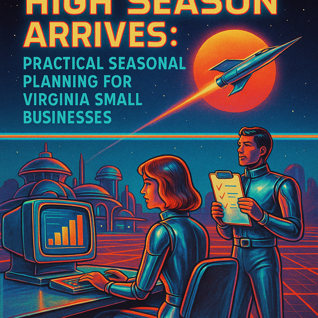 When the High Season Arrives: Practical Seasonal Planning for Virginia Small Businesses