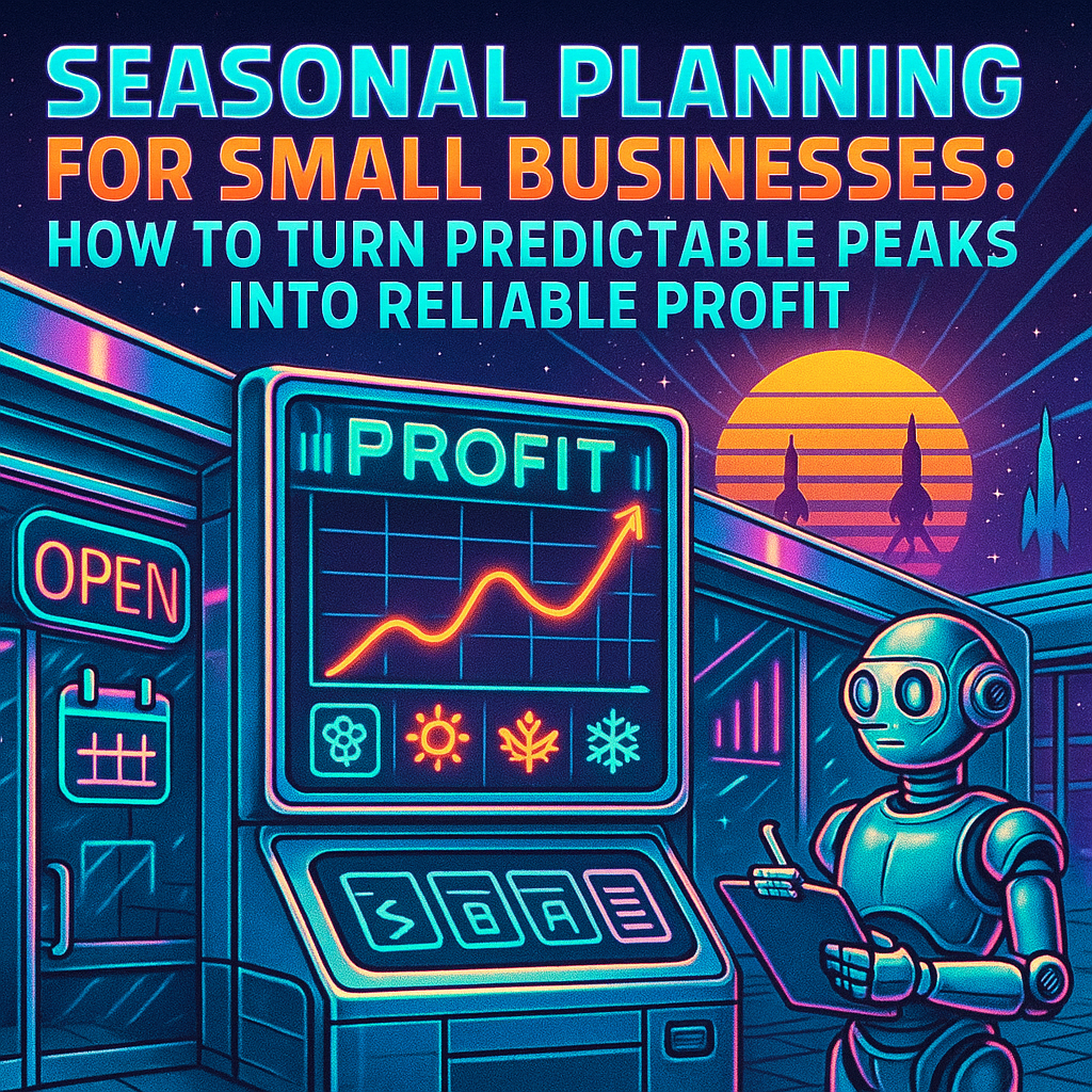 Seasonal Planning for Small Businesses: How to Turn Predictable Peaks into Reliable Profit