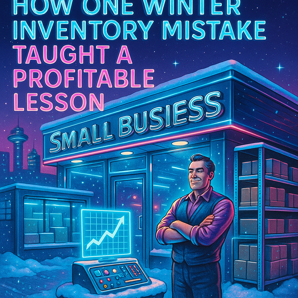 # Small business leadership: how one winter inventory mistake taught a profitable lesson