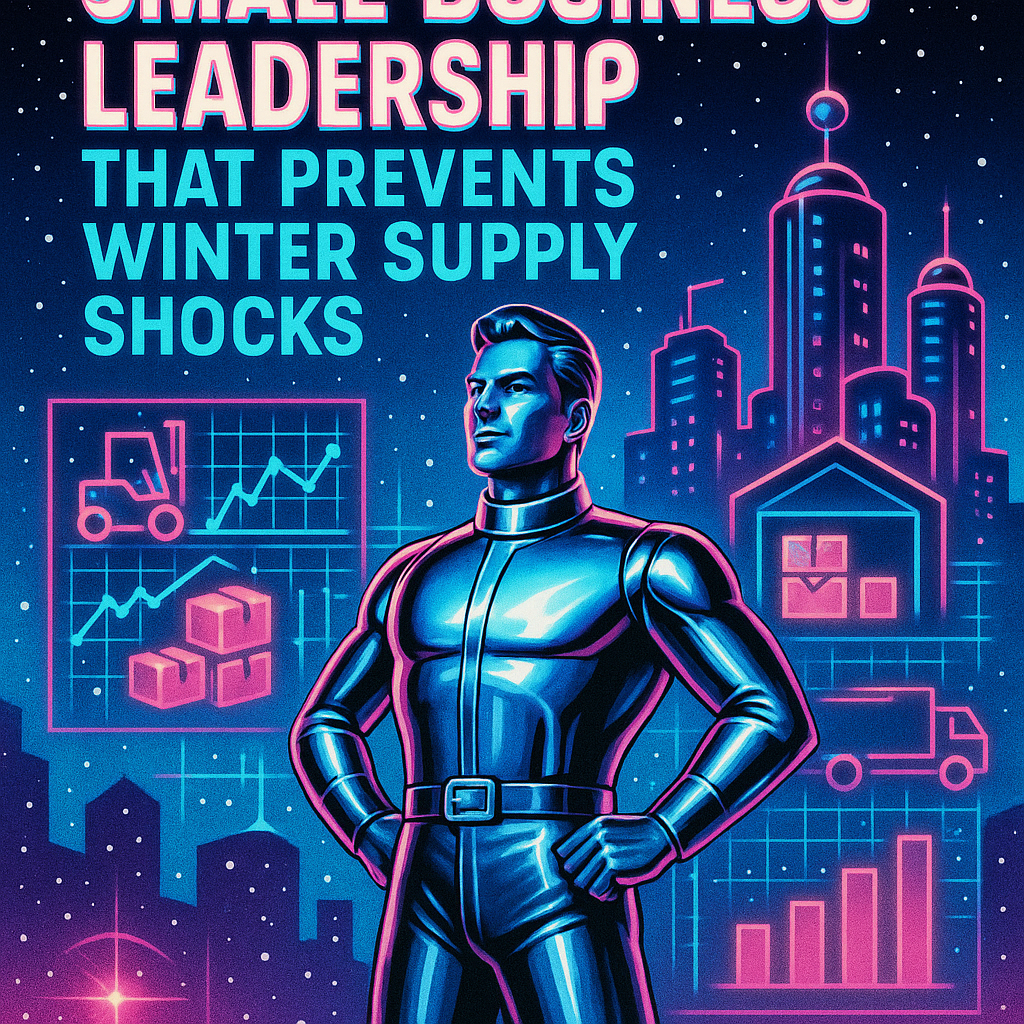 Small business leadership that prevents winter supply shocks