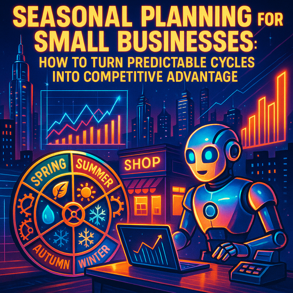 Seasonal Planning for Small Businesses: How to Turn Predictable Cycles into Competitive Advantage