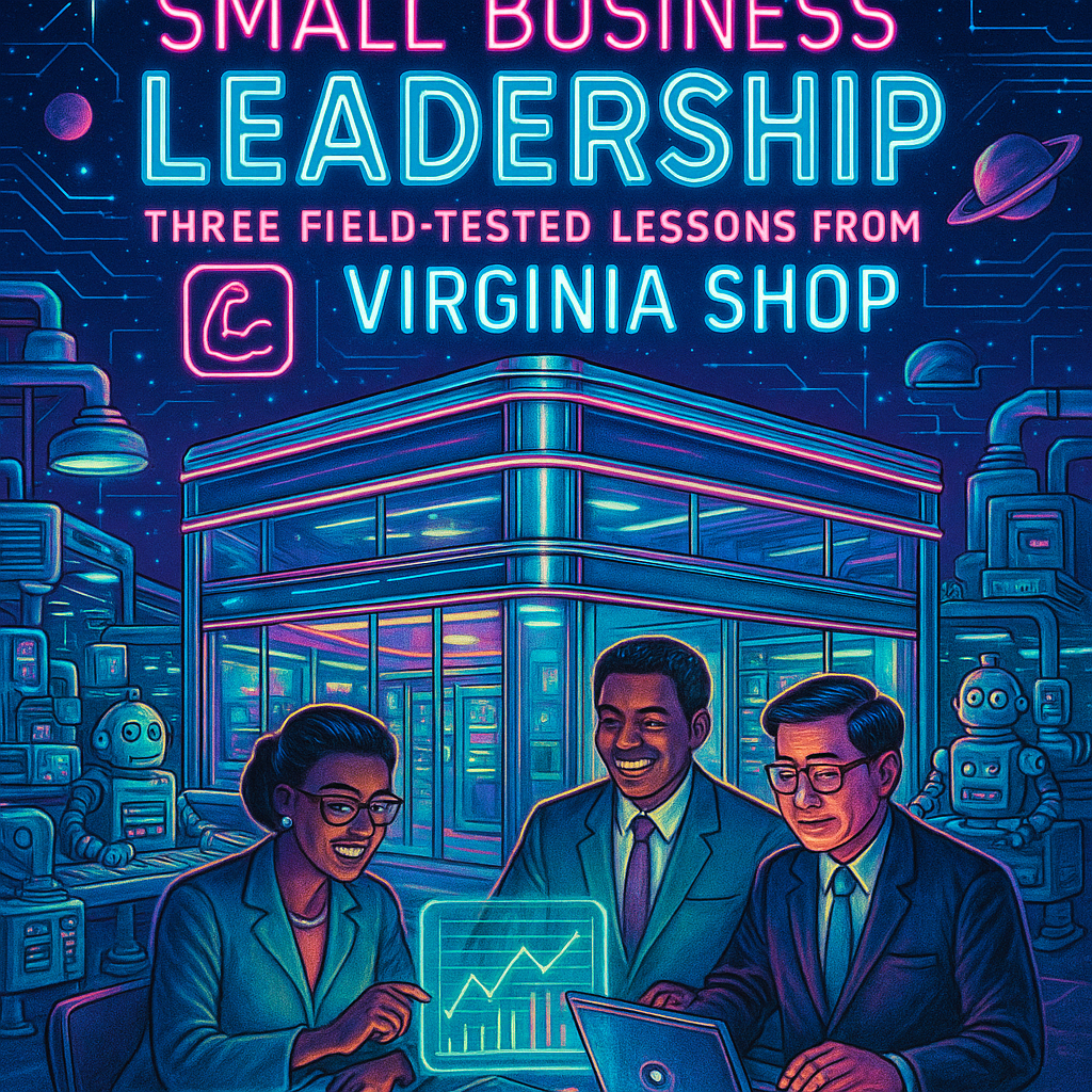 Small business leadership: three field-tested lessons from a Virginia shop