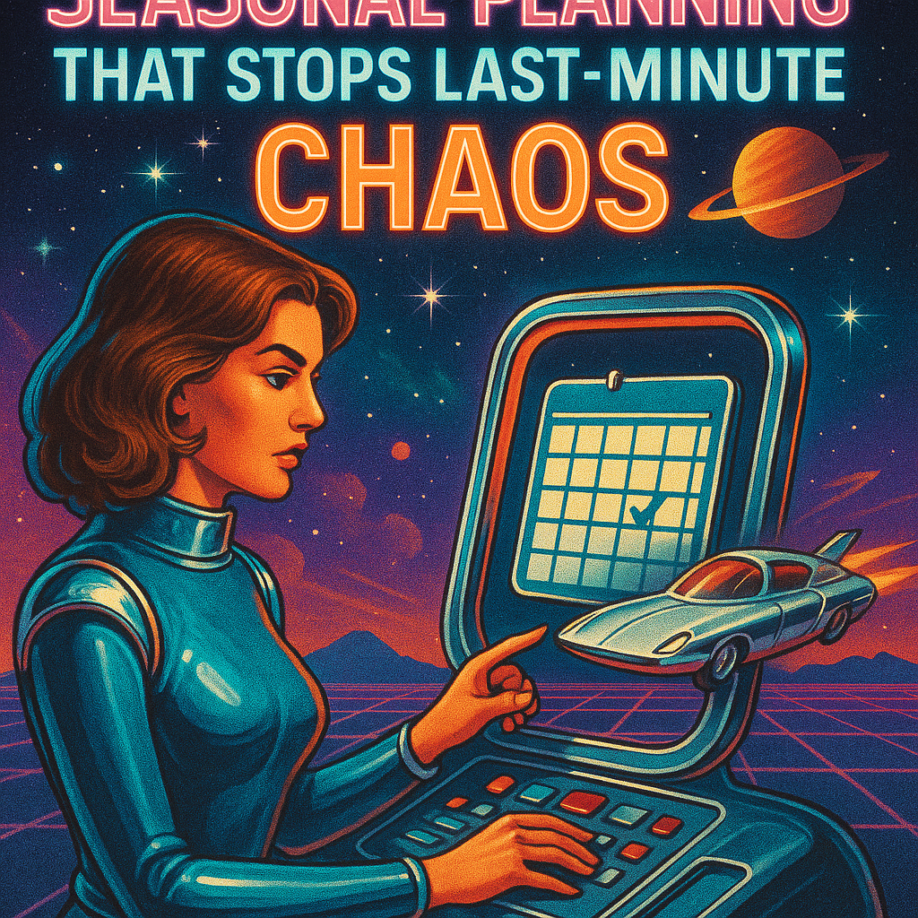 Seasonal Planning That Stops Last-Minute Chaos