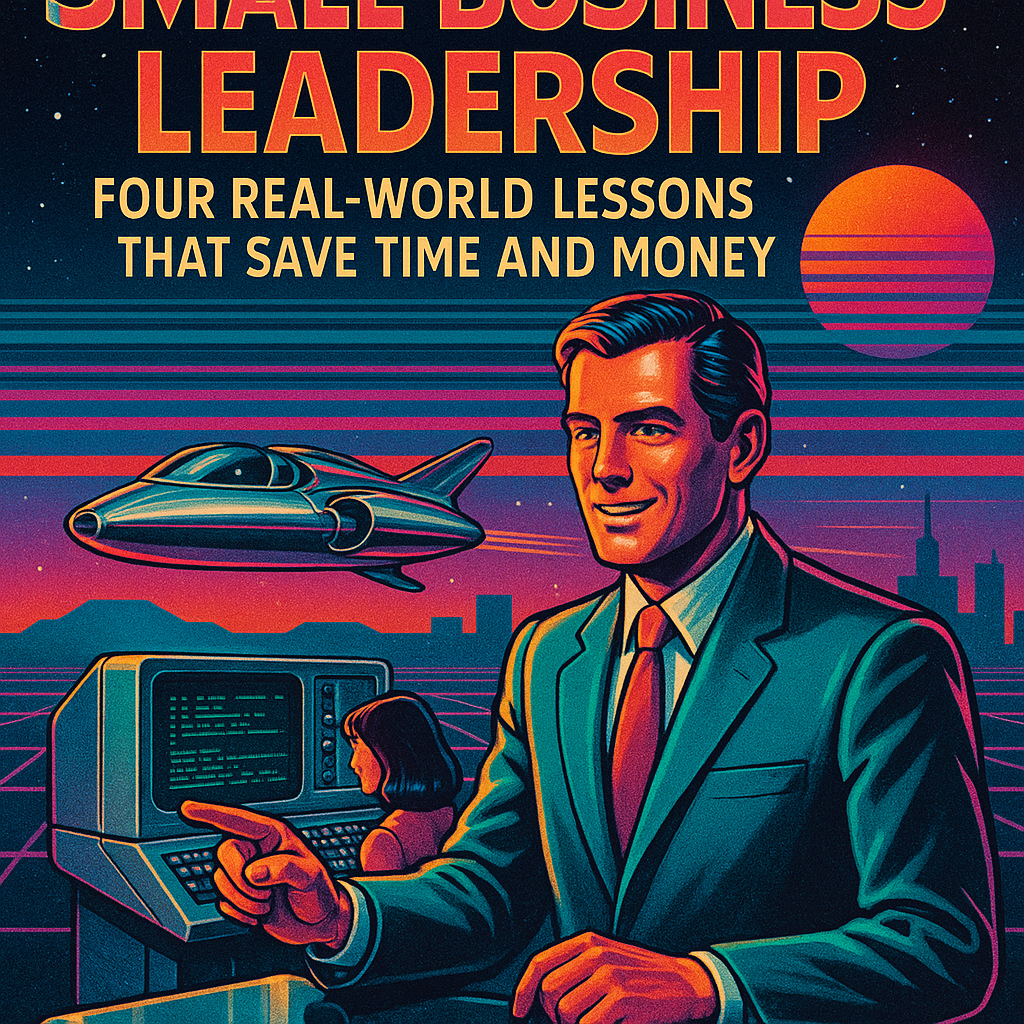 Small Business Leadership: Four Real-World Lessons That Save Time and Money