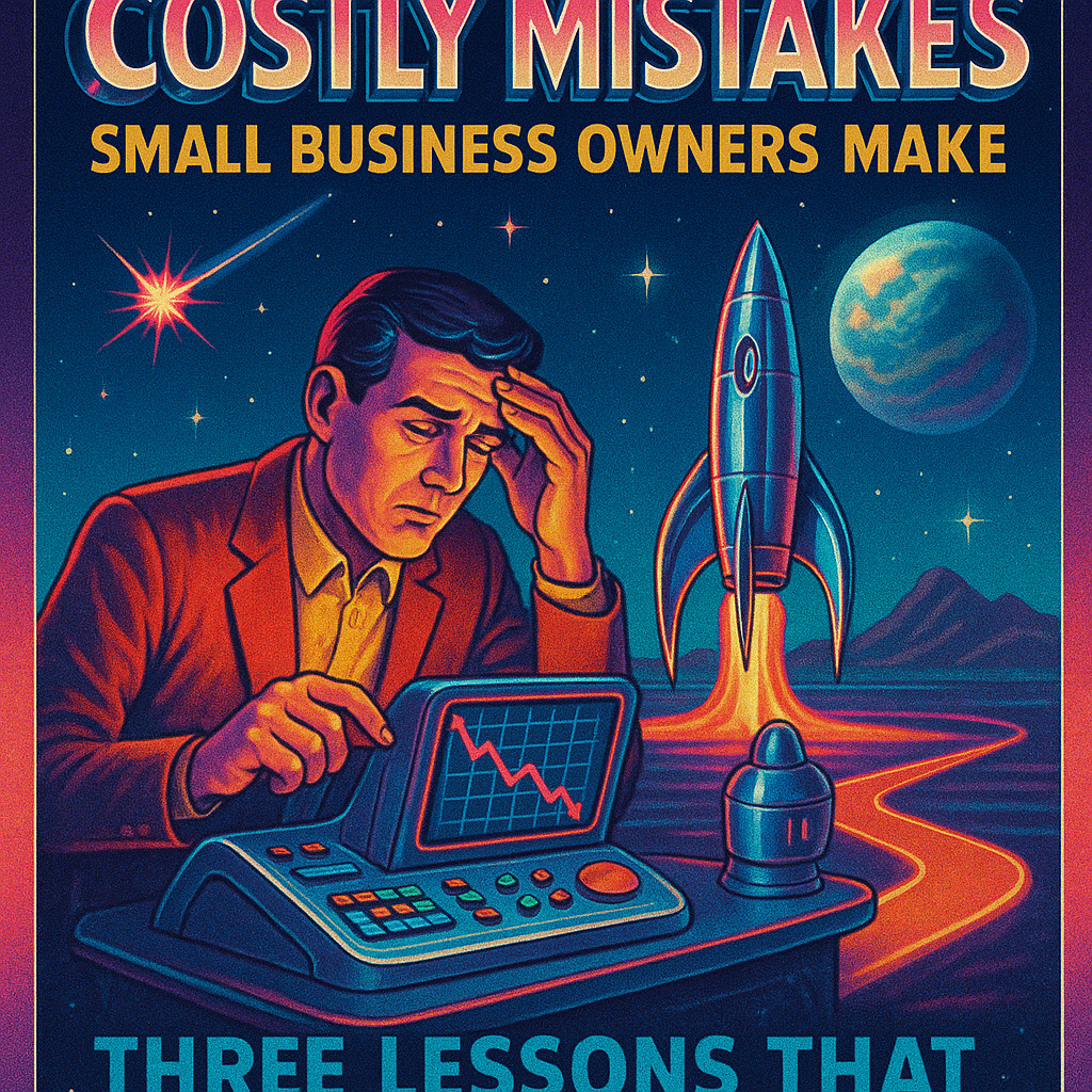 Costly mistakes small business owners make — three lessons that save time and cash