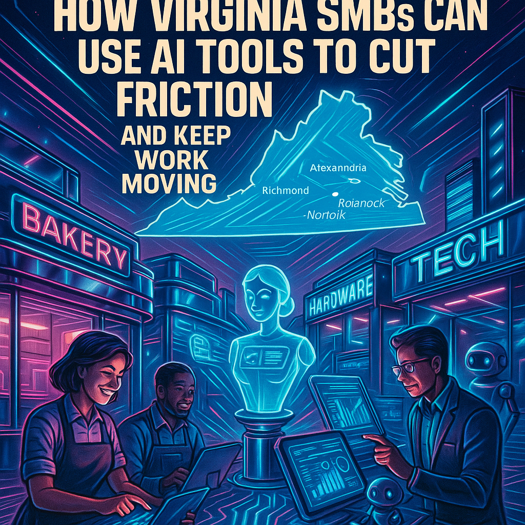 How Virginia SMBs Can Use AI Tools to Cut Friction and Keep Work Moving