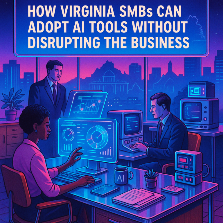 How Virginia SMBs Can Adopt AI Tools Without Disrupting the Business