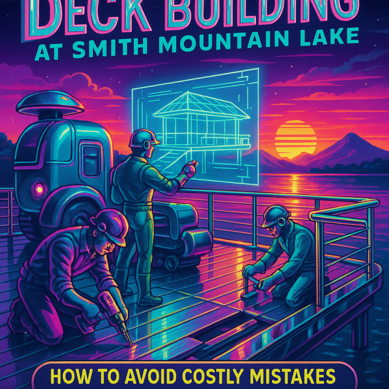 Deck Building at Smith Mountain Lake: How to Avoid Costly Mistakes and Finish on Time