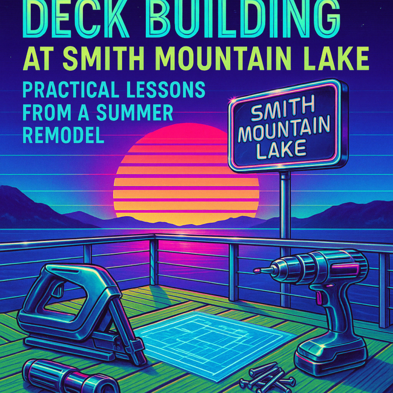 Deck Building at Smith Mountain Lake: Practical Lessons from a Summer Remodel