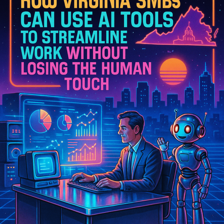 How Virginia SMBs Can Use AI Tools to Streamline Work Without Losing the Human Touch