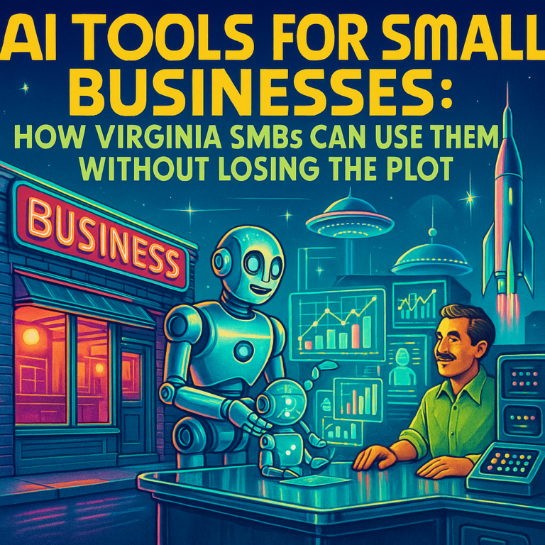 AI Tools for Small Businesses: How Virginia SMBs Can Use Them Without Losing the Plot