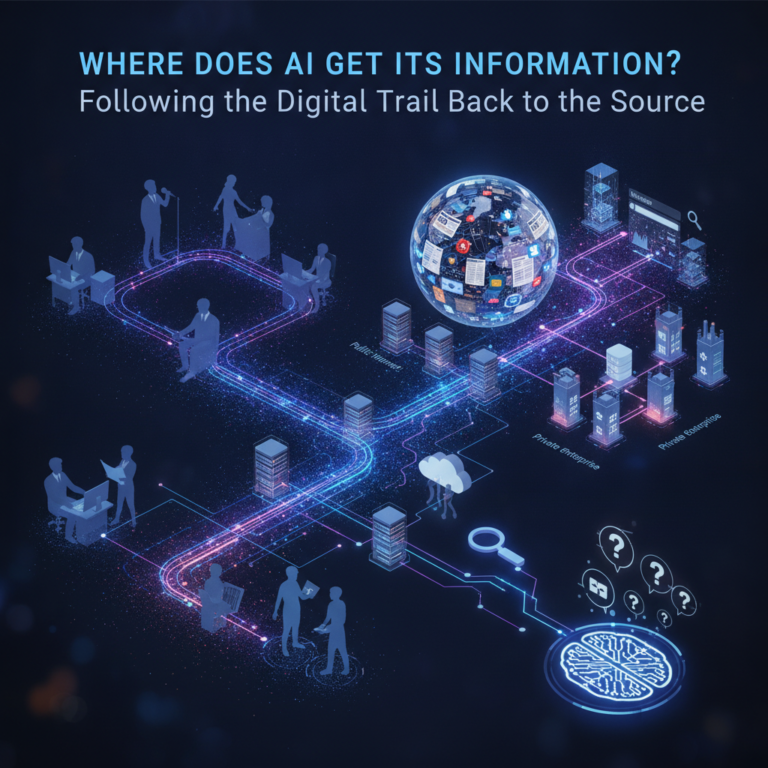Where Does AI Get Its Information? Following the Digital Trail Back to the Source