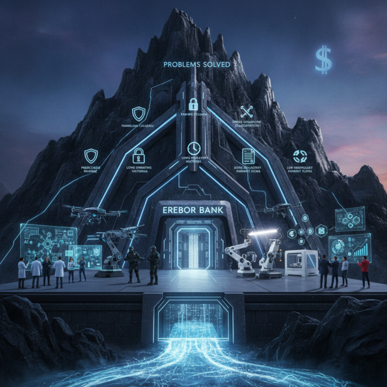Erebor Bank and the Banking Problems It Is Built to Solve