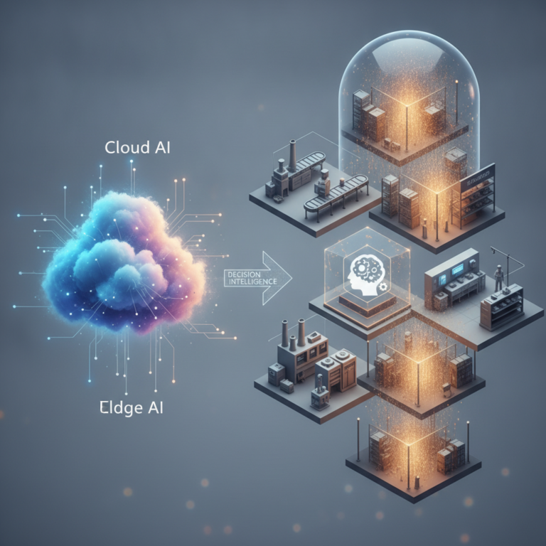 Why the Next AI Revolution Won’t Happen in the Cloud: What Edge Computing Means for Business AI, Private AI, and Decision Intelligence