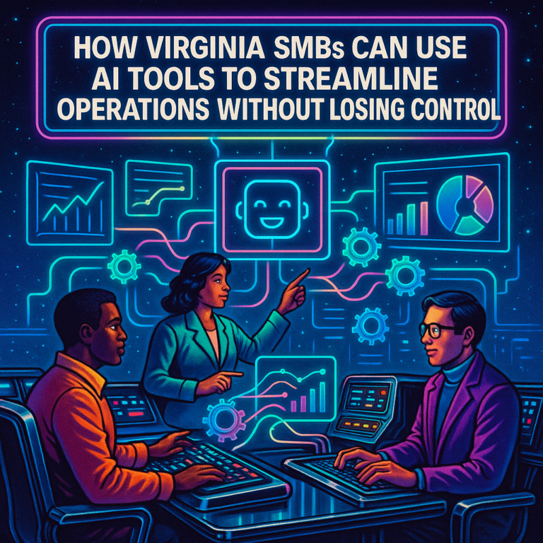 How Virginia SMBs Can Use AI Tools to Streamline Operations Without Losing Control