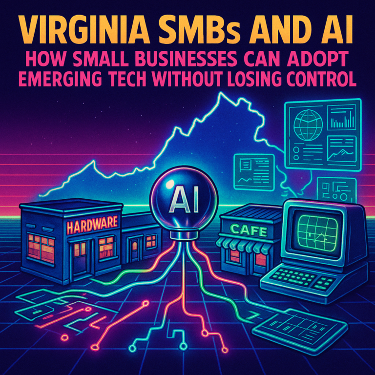 Virginia SMBs and AI: How Small Businesses Can Adopt Emerging Tech Without Losing Control
