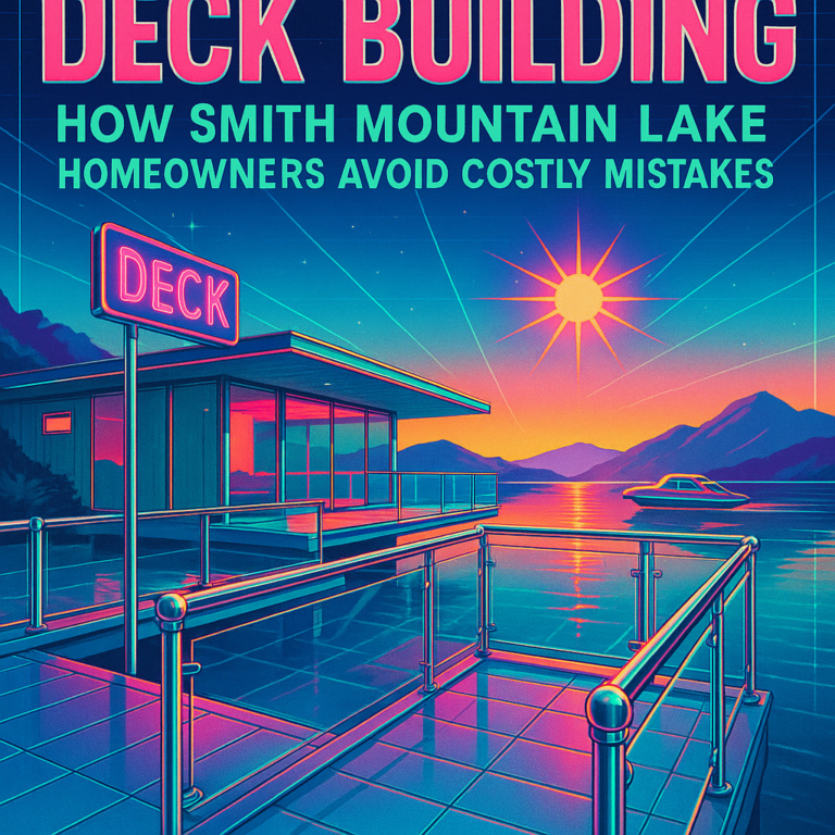 Deck Building: How Smith Mountain Lake Homeowners Avoid Costly Mistakes